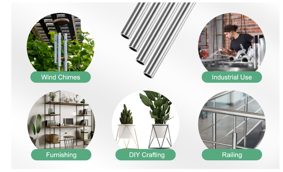 304 stainless steel round tube, railing tube, outer diameter 8mm-325mm ...