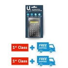 The U.® Scientific Calculator with Case.