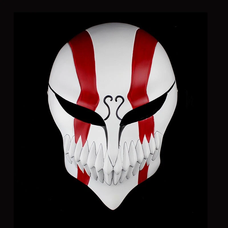 BLEACH Kurosaki Ichigo Full/Half Face Resin Mask Halloween Party Cosplay Props  - Image 4 of 4