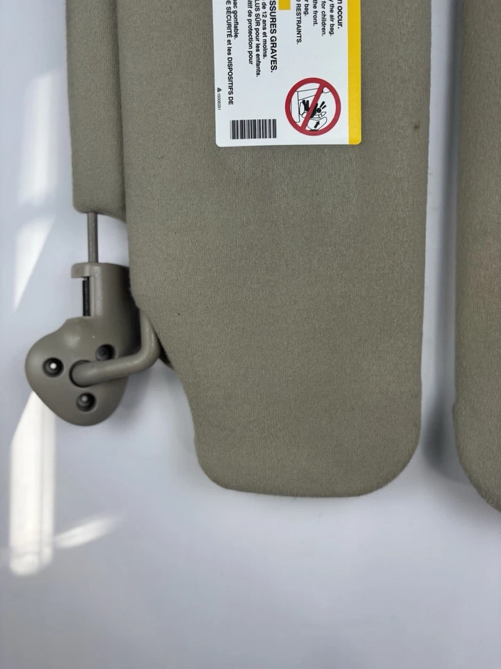 CHEVY GMC SUBURBAN YUKON TAHOE ЛАВИНЫ ЛЕВЫЙ ПРАВЫЙ СОЛНЦЕЗАЩИТНЫЙ КОЗЫРЕК СЛАНЕЦ КОМПЛЕКТ 00-06 * - Изображение 3 из 4