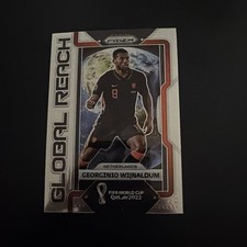 2022 Panini Prizm #27 Georginio Wijnaldum Global Reach Silver Prizm soc2