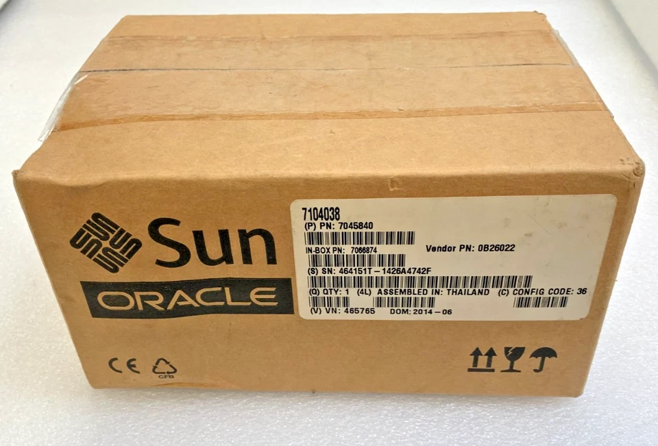 Sun Oracle 7104038 SAS Hard Drive Disk HUC109090CSS600 900GB - Image 2 of 2