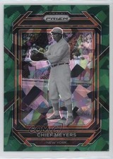 2023 Panini Prizm Green Ice Prizm Chief Meyers #216 0w8