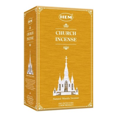 HEM Catholic Church Masala Incense Sticks Used for Church, Black 