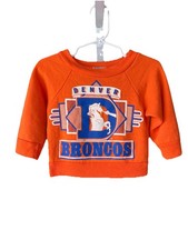 Vintage Denver Broncos Toddler Baby Kids Crewneck Sweatshirt NFL 90s - Size 2T