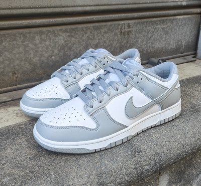 Nike Dunk Low White Light Smoke Grey HF5441-105 Men's Size New