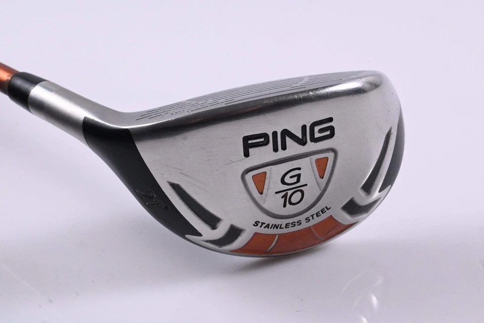 Left Hand Ping G10 #3 Hybrid / 21 Degree / Senior Flex Ping TFC 129 Shaft - Image 2 of 4