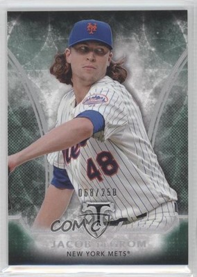 2015 Topps Triple Threads Emerald 68/250 Jacob deGrom #48 1h5