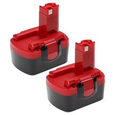 2x Akku für Bosch 2 607 335 264 2 607 335 263 1617S0004W 2Ah 14,4V