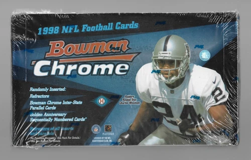 1998 Bowman Chrome Football Sealed Box