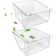 Upgraded 2188656 Fridge Crisper Drawer Humidity Control Drawer UPPER