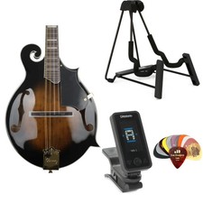 Ibanez M522 Mandolin Essentials Bundle - Dark Violin Sunburst Gloss