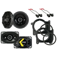 Fits Chevy S-10 Truck 1994-2001 OEM Speaker Upgrade Kicker DSC46 DSC65 Package