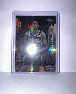 jalen williams topps chrome x cactus jack #36 orange /25