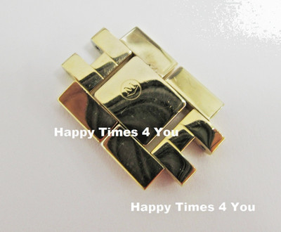 Movado Faceto Mens Gold Watch 18mm Clasp 88 45 1891 | eBay