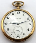 Waltham 1907  Antique Mechanical Pocket Watch 15J  14s  15268326   DOESN'T WORK