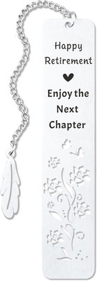 Metal Bookmark - Coworker Leaving Gifts for Women Men, Going Away Farewell Goodb
