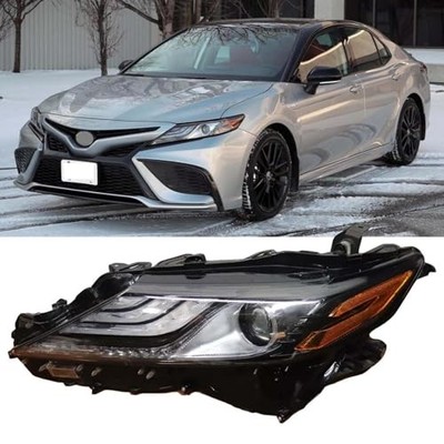 21-22 Toyota Camry XSE XLE Full LED Headlight Left Driver Black 8115006G30