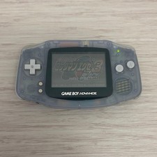 Game Boy Advance Console Milky Blue AGB-001 Working Condition