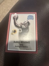 2000 Fleer Greats of the Game #9 Bobby Mitchell card, Washington Commanders HOF