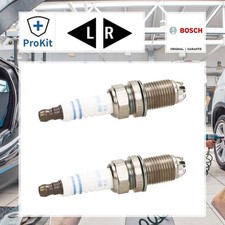 2x ORIGINAL® Bosch Zündkerze für Opel CORSA C MERIVA A Großraumlimousine