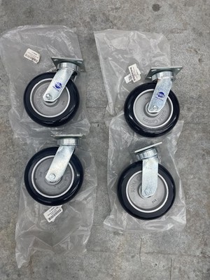 Casters, industrial grade wheels 9.5 inch p/n 29XV55, RWM48-UAB-0821