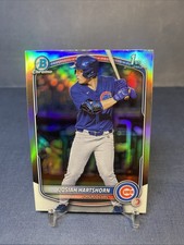 2025 Bowman Draft-  Josiah Hartshorn 🔥 1st Chrome Refractor 💎 Chicago Cubs