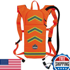 Ergodyne Chill-Its 5155HV High-Vis Hydration Pack, 1.5L, Orange