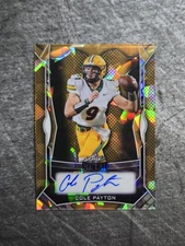 2025 Leaf Metal Football Cole Payton #MA-CP1 Gold Ice Auto 1/1 NDSU (RC,AU)