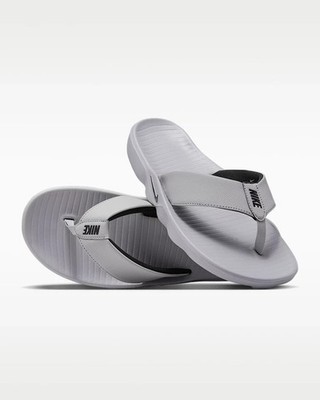 Nike Herren Pantoletten Sandalen Flip Flops grau IH2380-002