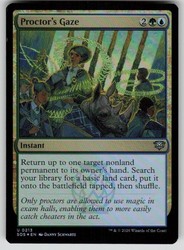 Proctor's Gaze 213/444 Secrets of Strixhaven Foil