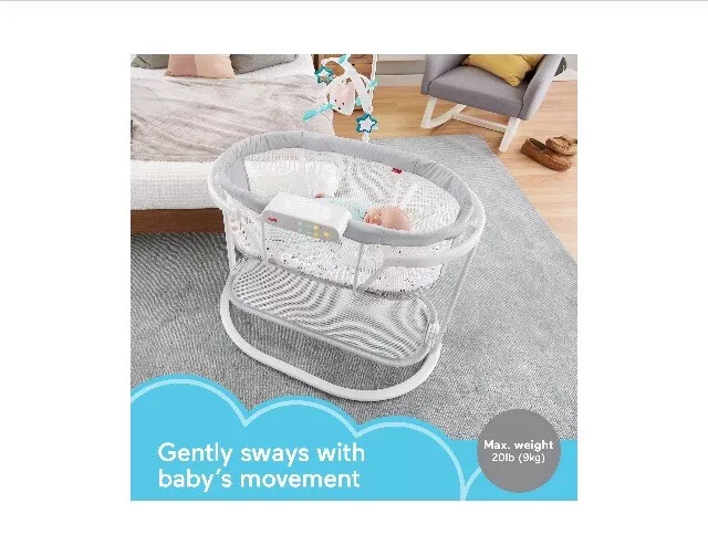 Soothing motions best sale bassinet