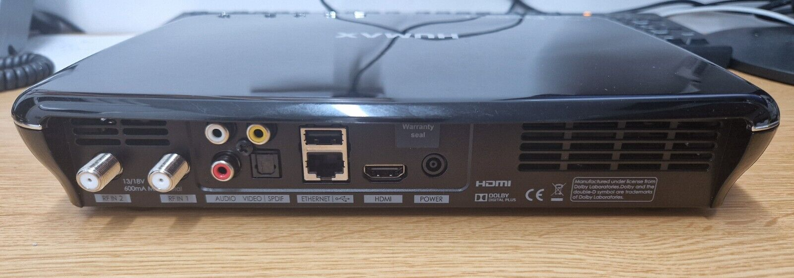 Humax HDR1100S 500GB Freesat Recorder ** Working Please see