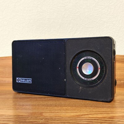 SELGA-405 G Vintage 1977 Soviet Russian Latvian Transistor Radio Receiver USSR