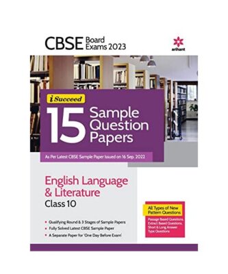 CBSE Board Exam 2023 -I-Succeed 15 Sample Question Papers  ENGLISH LANGUAGE & LI