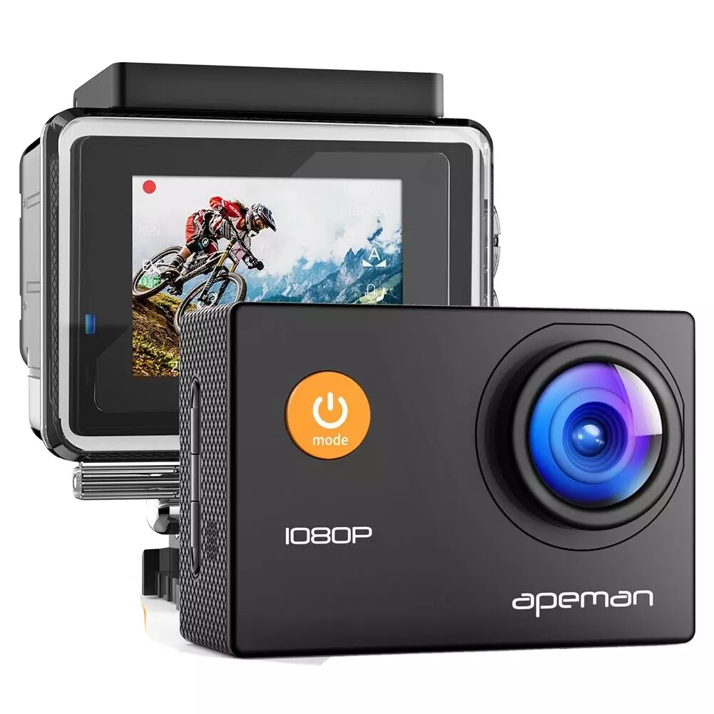 Apeman A66 Action Camera 1080P Full HD Waterproof Sport Camera
