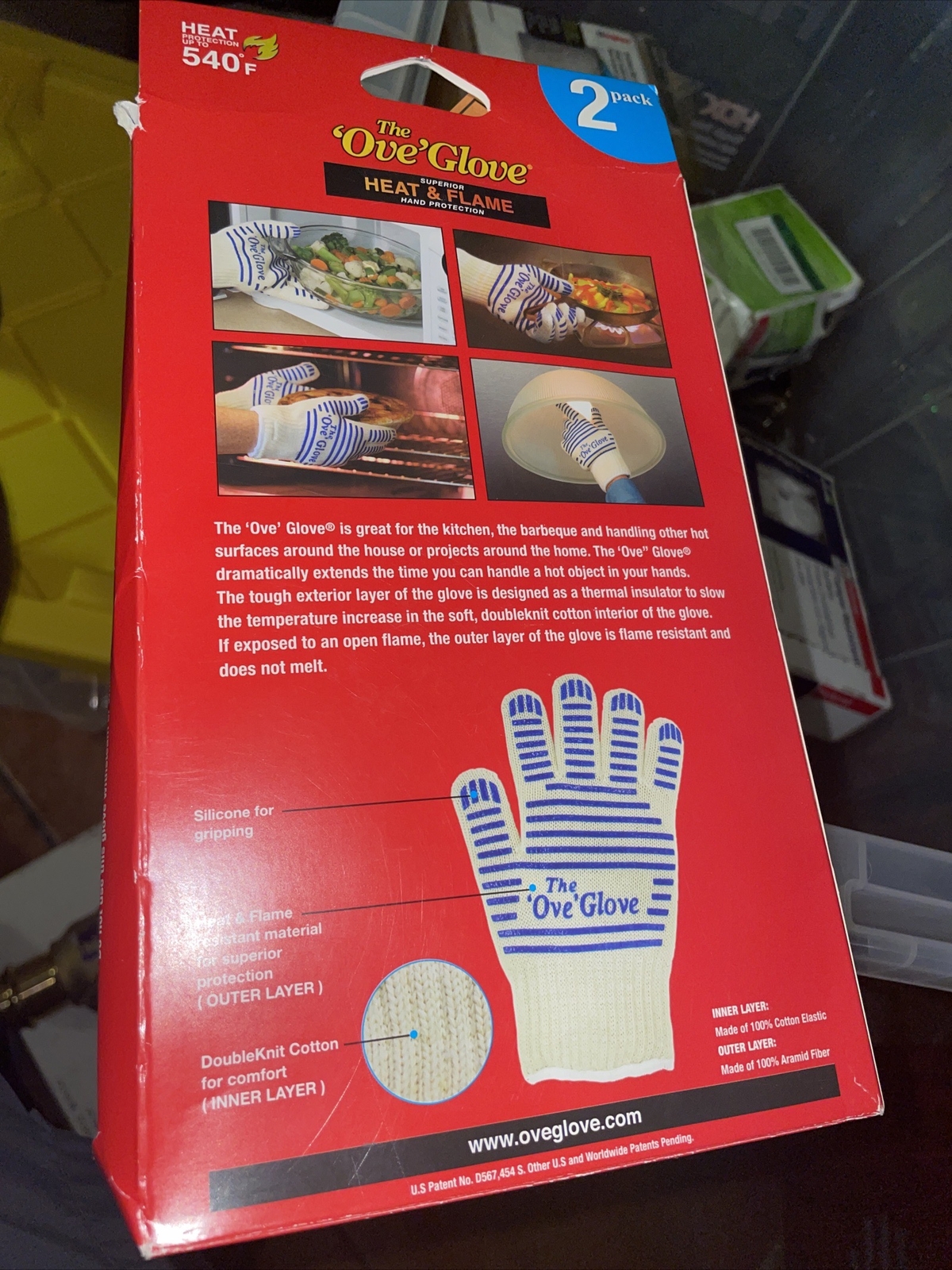 The Ove Glove Hand Protection 2 Pack Glove 21363515000 eBay