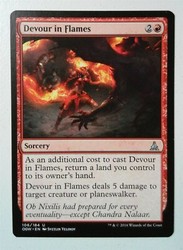 Devour in Flames - Oath of the Gatewatch #106/184 Uncommon