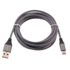 Extra Long 10ft Long USB-C Cable Fast Charger Power Cord Type-C for Smart Phones