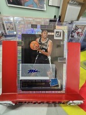 2022 Panini Donruss Rated Choice Malaki Branham #220 Rookie Auto RC Spurs