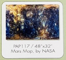 Pinwelife Wall Art Mars Planet acoustique 8 panneaux neuf dans sa boîte !