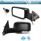 Pair For 09-19 Dodge Ram 1500 Power Heated Turn Signal Puddle Light Side Mirrors