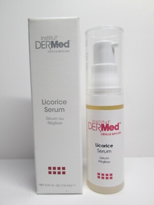 INSTITUT DERMED clinical skincare licorice serum  new 15ml/0.51fl.oz 