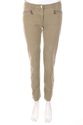 Max Mara WEEKEND Skinny Pants Stretch I 44 = D 40 olive green