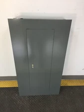 SQUARE D 225 AMP 208/120 VOLT 3 P 42 CIRCUIT MAIN LUG FLUSH MOUNT PANEL..P-1104