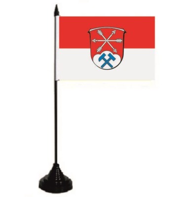 Tischflagge Bensheim OT Hochstädten Tischfahne Fahne Flagge 10 x 15 cm 