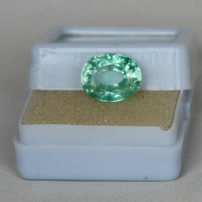 2.10 Ct. Natural Green Tourmaline Copper Bearing Oval Cut Loose Gemstone Gift