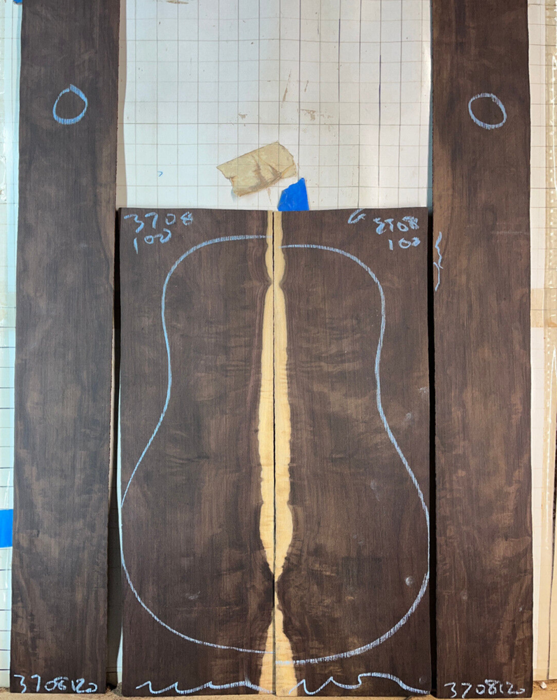 curly katalox tonewood guitar luthier set back sides need help