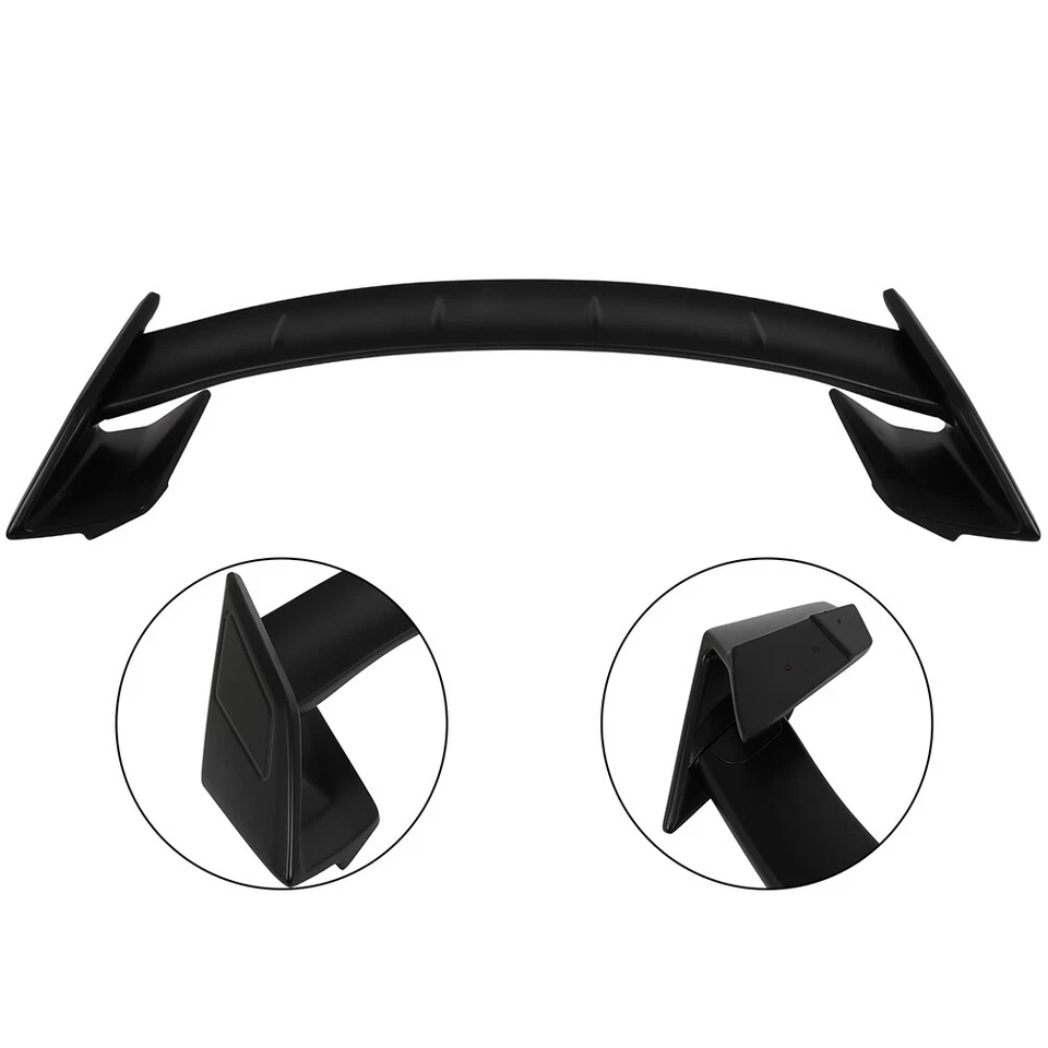 Rear Spoiler For Toyota Prius 2010 2011 2012 2013 2014 2015 Black Pedestal Wing Foto 3 de 4