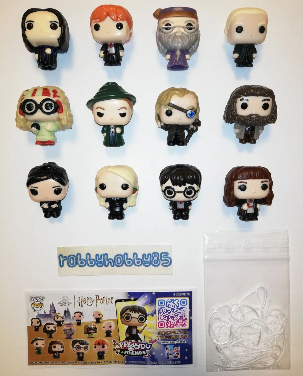 HARRY POTTER FUNKO POP COMPLETE SET 12 FIGURES KINDER JOY SURPRISE EGG TOYS  2023